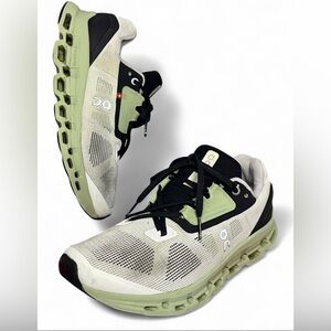 On Running Cloudstratus 2.0 Green/Black - Women’s Size 8 Athletic Running Shoes